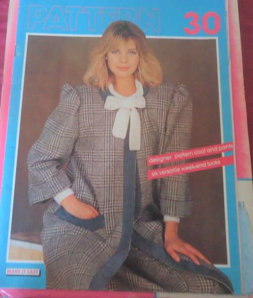 MAKE IT EASY #30 SINGLE BUTTONING COAT-PANTS-SKIRT -UNCUT