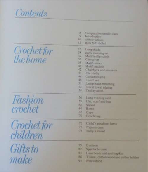 THE COLOUR BOOK OF CROCHET - MARY STALLING - 96 PAGES HARD COVER WITH DUST JACKET