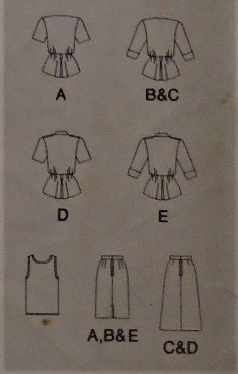 BUTTERICK6205 TOP-SKIRT-TANK TOP SIZE 6-8-10 COMPLETE-UNCUT-F/FOLDED