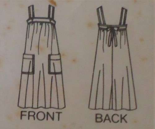 BUTTERICK 5799 SUMMER DRESS SIZE 14 COMPLETE