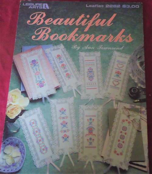 BEAUTIFUL BOOKMARKS - CROSS STITCH - LEISURE ARTS #2282