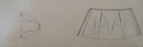 McCALLS 4981 WRAP SKIRT & BLOUSE SIZE 12 BUST 34"/87 CM COMPLETE