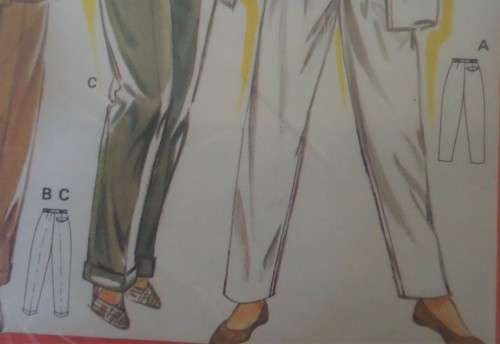 BURDA 6035 LADIES PANTS & JACKET SIZE 10 - 20 + 40  - COMPLETE-UNCUT-F/FOLDED