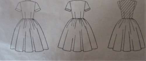 VINTAGE SIMPLICITY 4387 GIRLS ONE PIECE DRESS SIZE 10 YEAR - SEE LISTINGE-ZIPLOC BAG