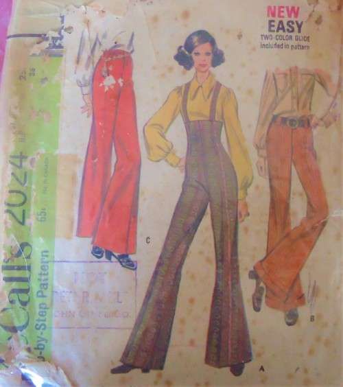 McCalls 2024 DPANTS SIZE 14 HIP 36" SEE LISTING - ZIPLOC BAG