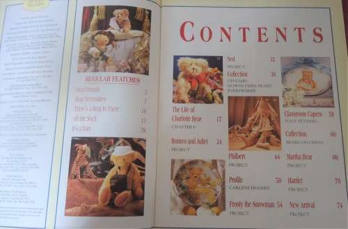 "BEAR CREATIONS" VOL 2 NO 1 AUSTRALIAN 1997 - 84 PAGE MAGAZINE INC PATTERNS