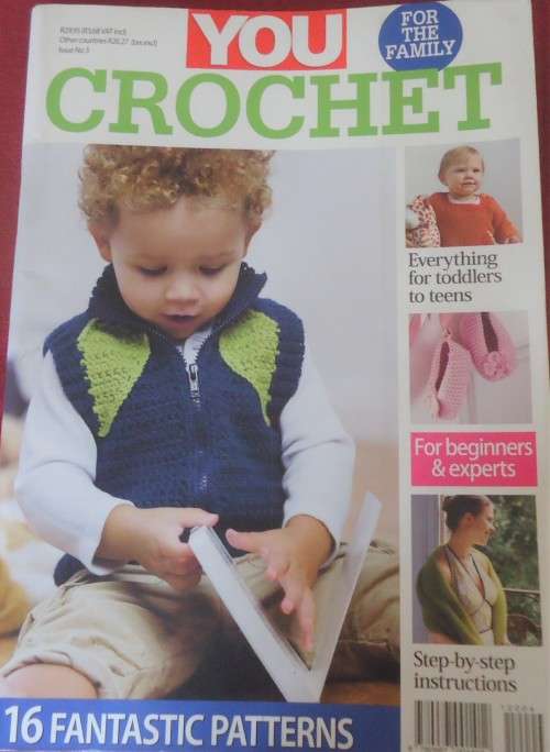 YOU - CROCHET - FOR THE FAMILY- 68 A5 PAGES