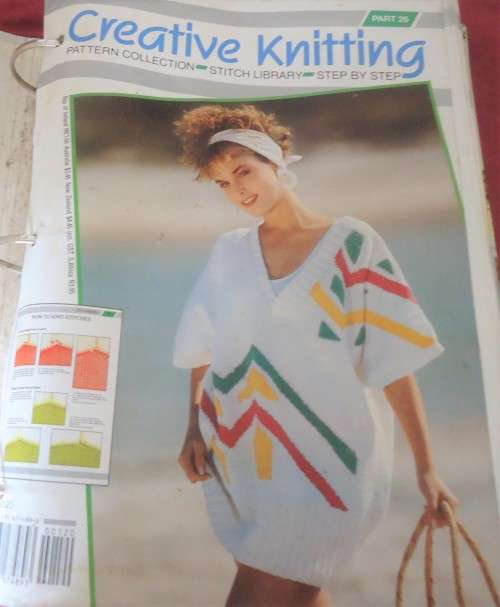 CREATIVE KNITTING FILE - FULL OF OVER  200 PATTERNS - PART 26 - PART 50