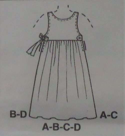 McCalls 9510 GIRLS PINAFORE DRESSES SIZE CD 2-3-4 YEARS COMPLETE-UNCUT-F/FOLDED