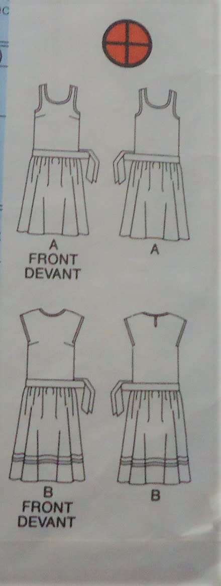 BUTTERICK PATTERN 3813 LPULLOVER DRESS SIZE 12-14-16 COMPLETE