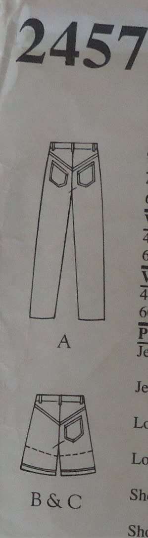 STYLE 2457 BEACH BRIGHTS - SHORTS-PANTS SIZE 6 - 16 COMPLETE