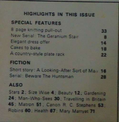 WOMAN`S WEEKLY - 1ST FEBRUARY 1975 - 72 PAGES