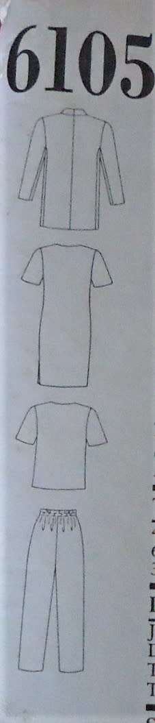 NEW LOOK PATTERNS 6105 JACKET-TOP-DRESS-PANTS SIZE 8 - 18 COMPLETE-MOSTLY UNCUT