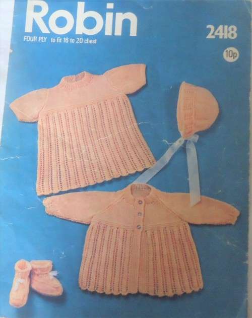 ROBIN 1197 BED JACKET SIZES UP TO 40"