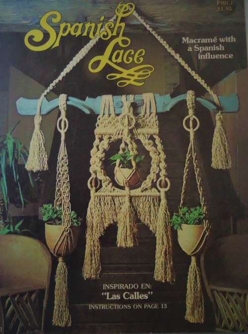 MACRAME SPANISH LACE - 32 PAGES- SOFTCOVER