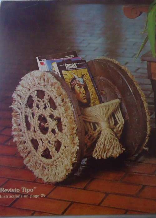 MACRAME SPANISH LACE - 32 PAGES- SOFTCOVER