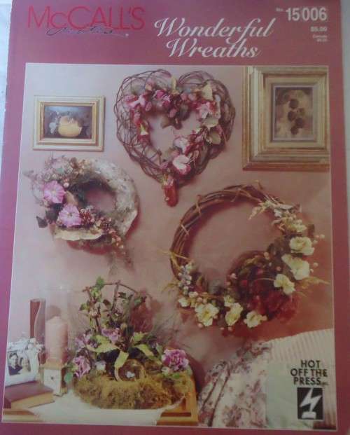 McCALLS # 15006 WONDERFUL WREATHS - 12 PAGES