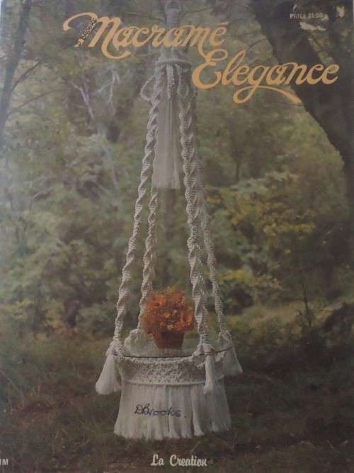 MACRAME ELEGANCE - 24 PAGES- SOFT COVER