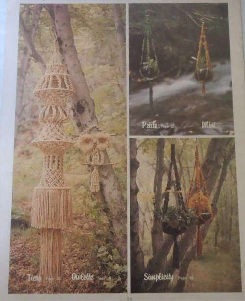 MACRAME ELEGANCE - 24 PAGES- SOFT COVER