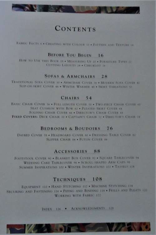 COVER MAGIC STYLISH TRANSFORMATIONS FOR YOUR CHAIRS-SOFAS & MORE-DOROTHEA HALL-132 PAGE HARD COVER