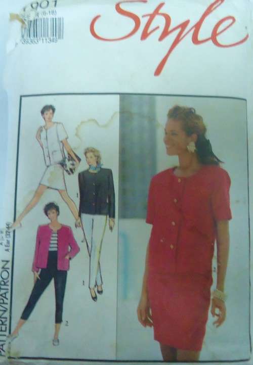 STYLE 1901 TOPS SKIRT-PANTS SIZE A  6 - 18 COMPLETE