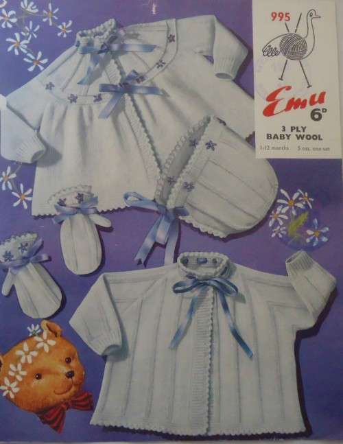 EMU 995 BABY SET TO FIT  1 - 12 MONTHS