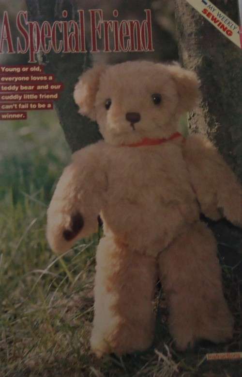 SEW - A SPECIAL FRIEND-TEDDY 38 CM/15" & BABY BEAR MOBILE TO MAKE