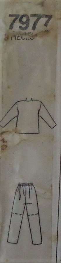 SIMPLICITY PATTERN 7977 PANTS-SHORTS-TOP SIZE A6-18 COMPLETE