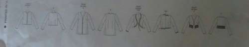 BUTTERICK B4078 SETOF JACKETS SIZE12-14-16 COMPLETE-UNCUT-F/FOLDED