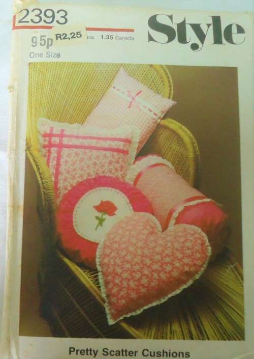 STYLE CRAFTS 2393 PRETTY SCATTER CUSHIONS ONE SIZE COMPLETE