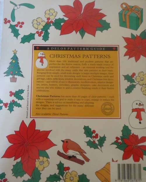 CHRISTMAS PATTERNS - A DELOS PATTERN GUIDE - 52 PAGE SOFT COVER