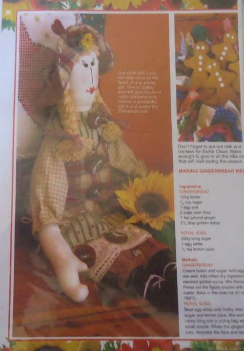 SEW LUCY THE CLOTH DOLL- THREADS & CRAFTS 47