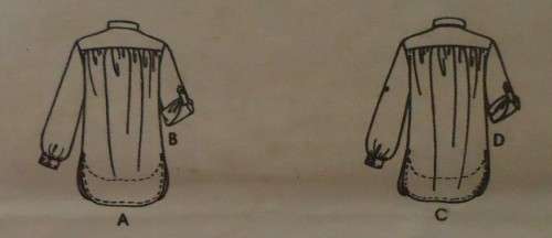 McCALLS 6385 SET OF BLOUSES OR TUNICS SIZE MEDIUM = 14-16 COMPLETE