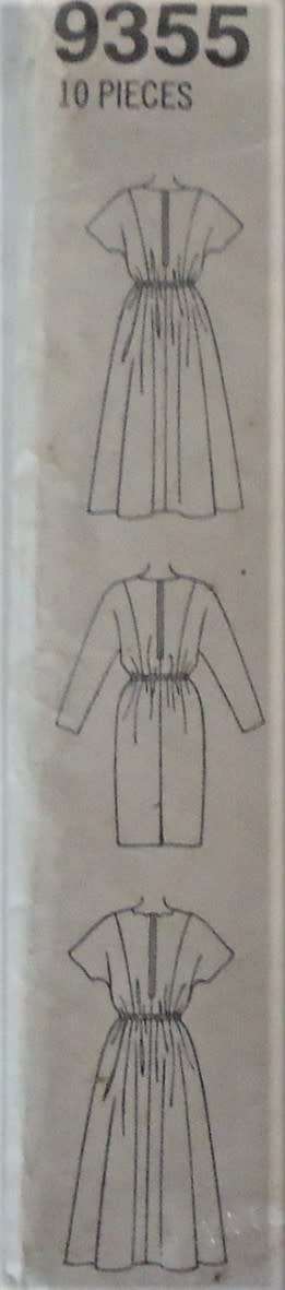 SIMPLICITY 9355  DESIGN YOUR  OWN DRESS SIZE ZZ 20-22-24-26 COMPLETE-ZIPLOC BAG