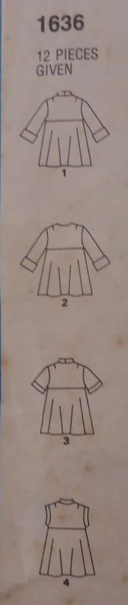 STYLE 1636 SET OF TOPS SIZE 14 BUST 92 CM COMPLETE