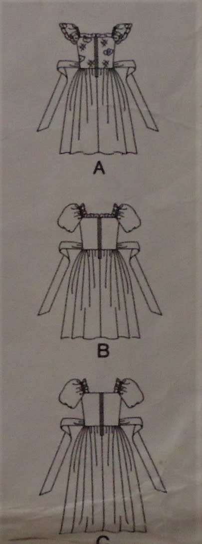 BUTTERICK 4672 GIRLS BRIDESMAID DRESSES SIZES 7-8-10 YEARS -COMPLETE