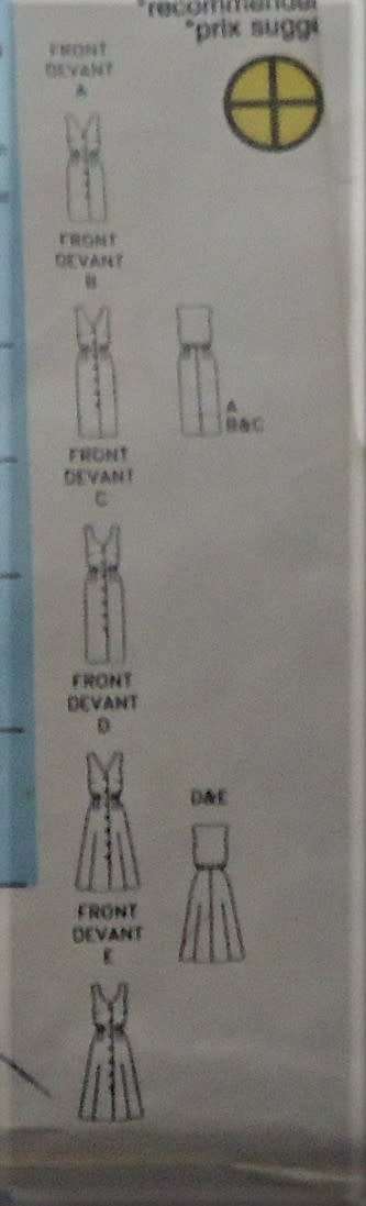 BUTTERICK 6839 DRESS WITH NECKLINE VARIATIONS SIZE 14-16-18 COMPLETE-CUT TO 18-ZIPLOC BAG