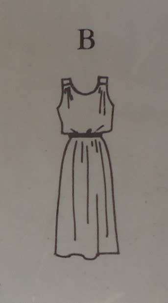 NEUE MODE M 9735 DRESS SIZE 10-12/14-16-18 COMPLETE-PART CUT