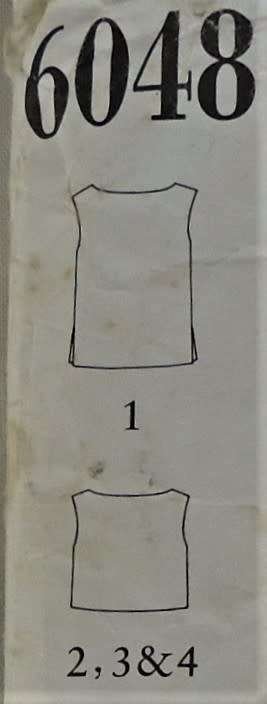 NEW LOOK PATTERNS 6048 SET OF TOPS SIX SIZES IN ONE 8 - 18 SEE COMPLETE