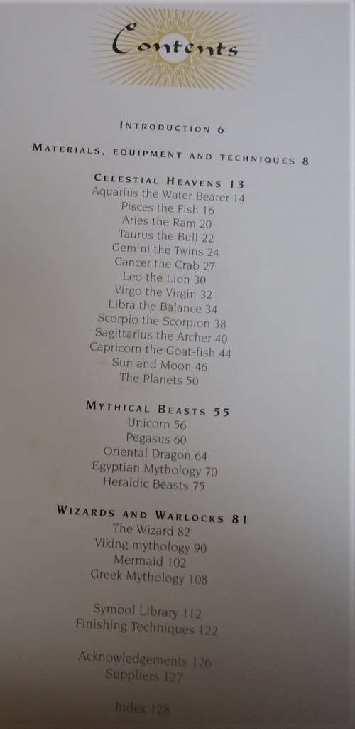 FANTASY CROSS STITCH - JULIE HASLER - 128 PAGE HARDCOVER BOOK