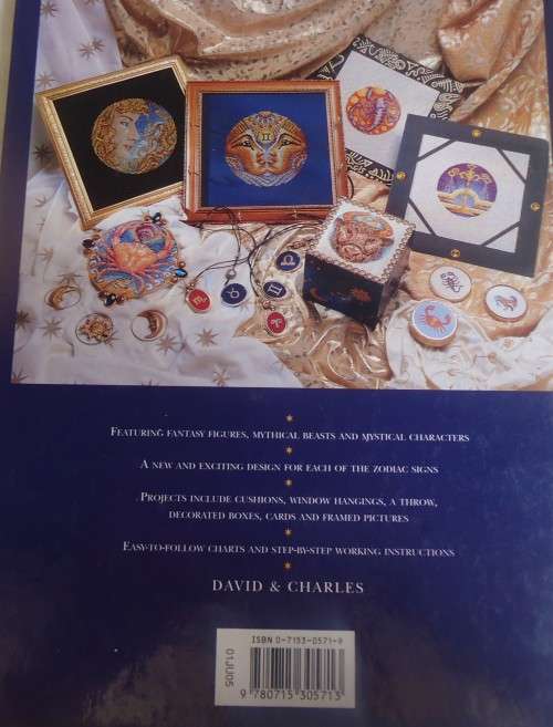 FANTASY CROSS STITCH - JULIE HASLER - 128 PAGE HARDCOVER BOOK