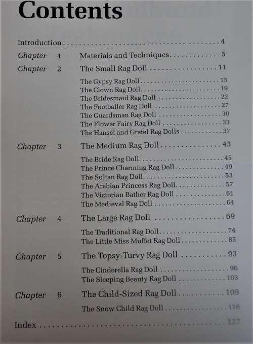 RAG DOLLS - AVERINA HONTOIR - 132 PAGES HARDCOVER WITH SPINE