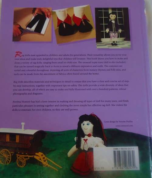 RAG DOLLS - AVERINA HONTOIR - 132 PAGES HARDCOVER WITH SPINE