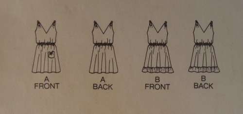 VINTAGE BUTTERICK 3762 GIRL`S DRESS OR PINAFORESIZE 5-6-6X YEAR-COMPLETE