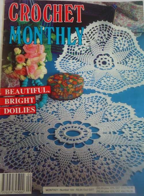 CROCHET MONTHLY NUMBER 144 -32 A4 PAGES