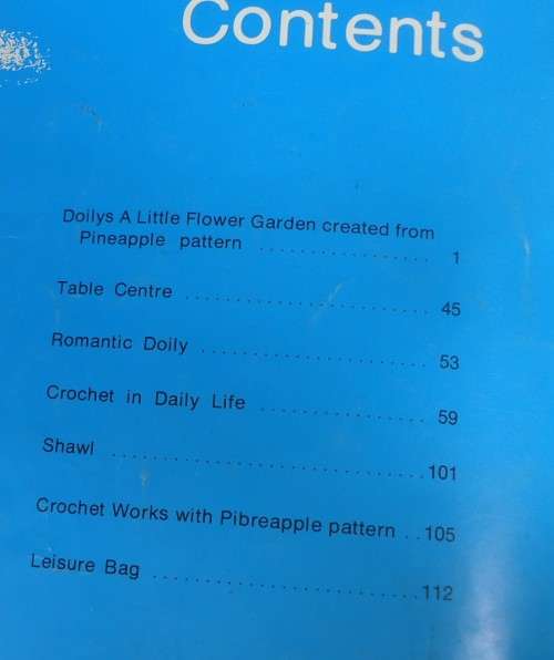 CROCHET/1 - LACE & INTERIOR DESIGN PIECES-116 A4 PAGES