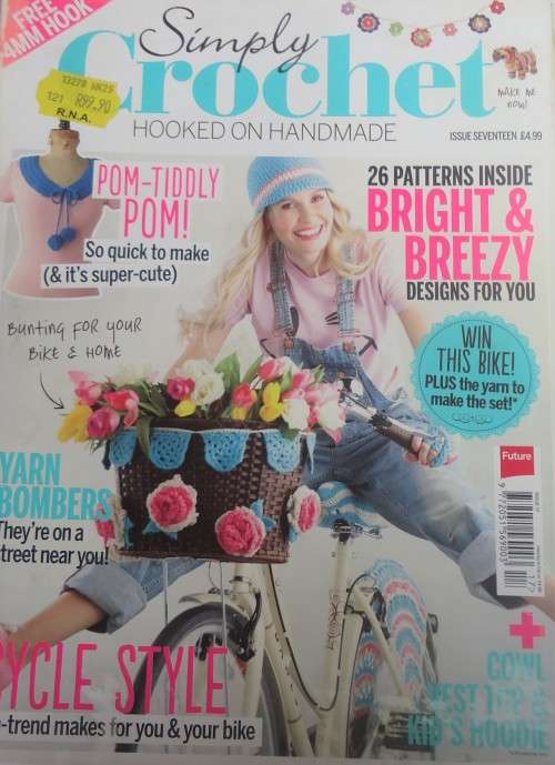 SIMPLY CROCHET ISSUE 17 UK -96 A4 PAGES