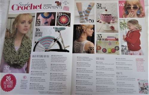 SIMPLY CROCHET ISSUE 17 UK -96 A4 PAGES