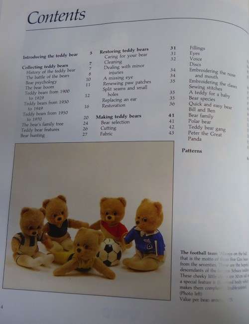 TEDDY BEARS-A COMPLETE STEP BY STEP GUIDE-HARALD NADOLNY & YVONNE THALHEIM- 84 PAGE HARD COVER