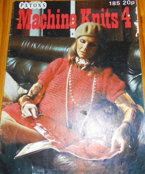 PATONS NO 185 MACHINE KNITS 4 40 A4 PAGES